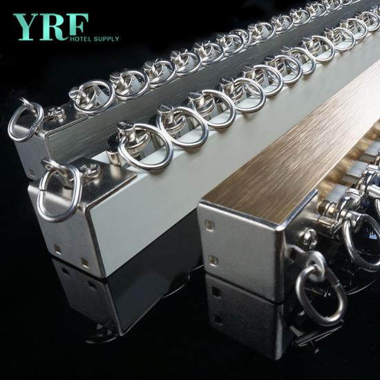 Guangzhou Foshan Wall Mounted Curved Curtain Track For Hotel
