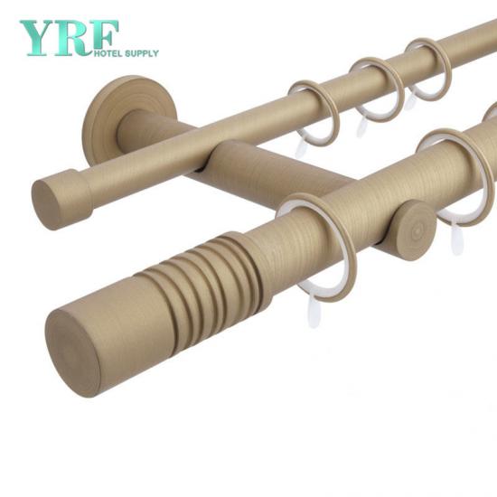 Guangzhou Foshan Factory Price Curved Curtain Rod Track For YRF