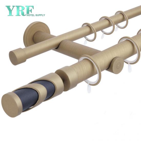 Guangzhou Foshan Wholesale Customized Bendable Corded Curtain Track For YRF