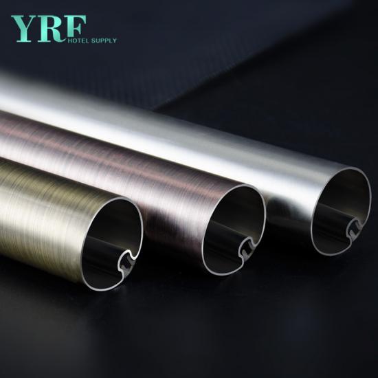 Guangzhou Foshan Wholesale Manufacturer Bending Metal Curtain Track For YRF