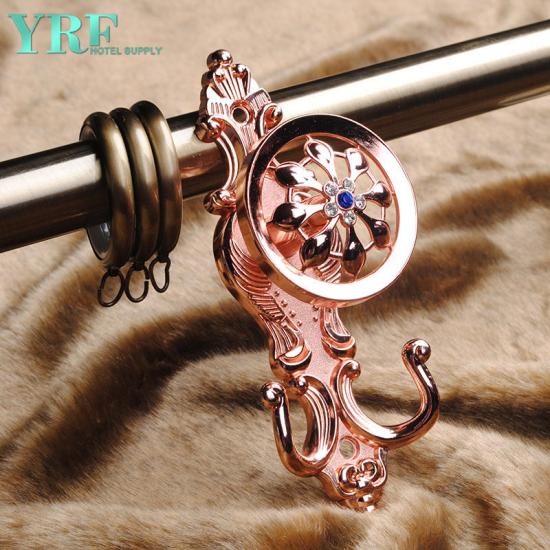 Hotel Different Style Curtain Accessories Zinc alloy Curtain Hooks