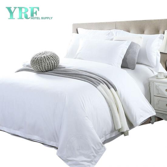 100 Cotton White Commercial Hotel Bedding King Size