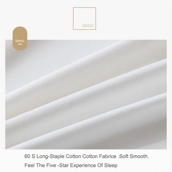 Comfortable Deluxe 600 Thread Count Durable Cotton Hotel Line Bedding