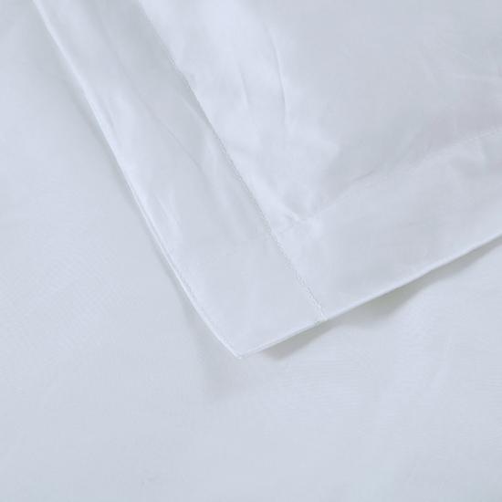 Custom Deluxe Embroidered Cotton 5 Star Hotel Bed Sheet Size