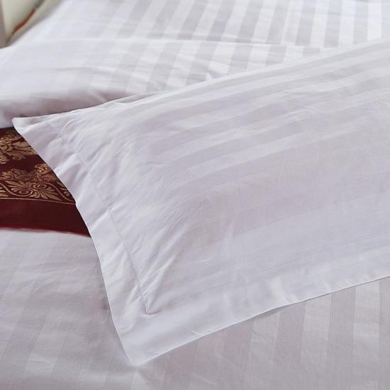 4 PCS Luxurious 250 Thread Count Cotton Inn Fine Hotel Bedding