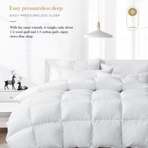 Hotel Duvet Insert Cotton Warm 95% White Goose Down