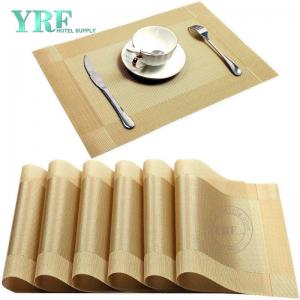 Modern Rectangular Gold Table Mats