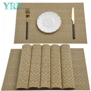 Party Oblong Beige Prismatic Placemats