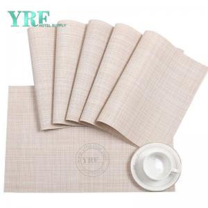 Rectangular Holiday Beige Placemats