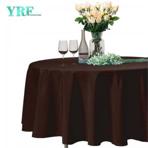 Round Tablecloth Chocolaten Restaurant 108 Inch