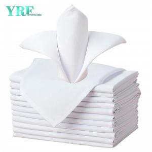 Napkins Cloth Pure White Hotel 17x17 Inch