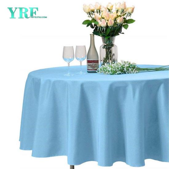 Round Table Cover Light Blue 90" Inch