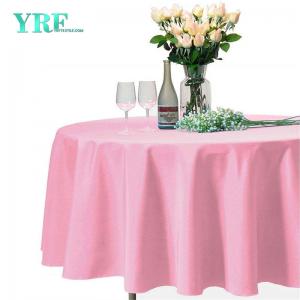 Round Table Cover Pink Weddings 120 Inch
