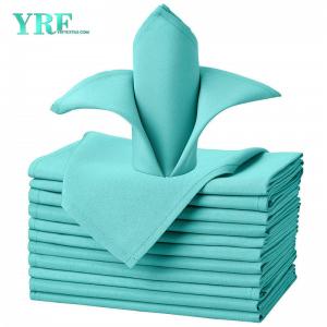 Cloth Napkins Pure Turquoise Weddings 17x17 Inch