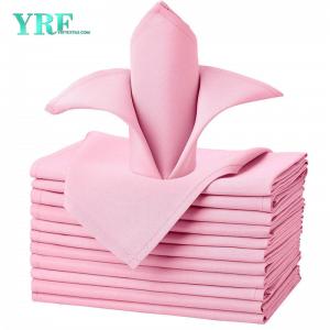 Napkins Cloths Pure Pink Weddings 17x17 Inch