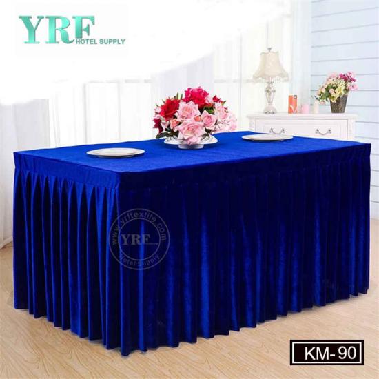 Factory Supply Rectangle Images Of Table Skirting Designs