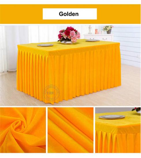 Different Design Table Skirting