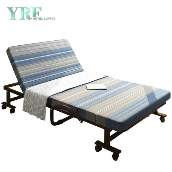 Dorm Folding Bed Spare Rollaway Memory, Folding Bed With Mattress Twin Size