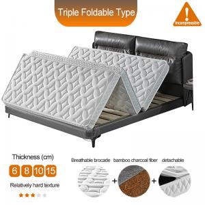 Dark Grey Thick 5CM Foldable Mattress