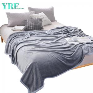 Cozy Dyed Plain Polyester Blanket
