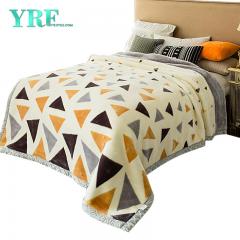 Smooth Dual-Sided Polyester Raschel Blanket