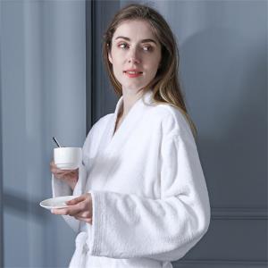 White Soft hotel bath robe
