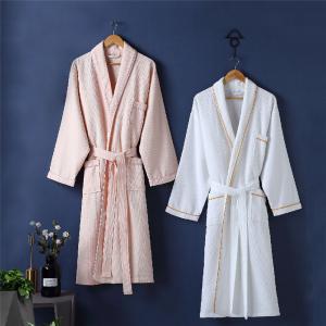 High Quality Cotton Waffle Bathrobe