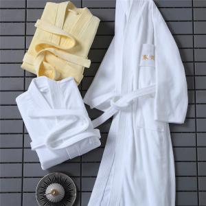 For Hotel Linens Knee Length Terry Bathrobe