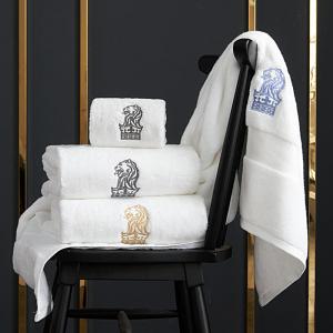 Top Quality Egyptian Small Hand Towel 100% Cotton Logo For Five Star Hotel Luxury Bathroom Towel Set