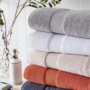 Golden Supplier Hotel Luxury Cotton Customized Bath Towel