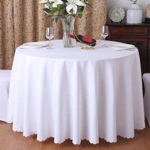 Cloth Table Cover For Wedding Hotel Table Decoration