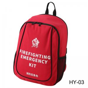 Empty Long Nylon First Aid Bag For Packing First Aid Supplies