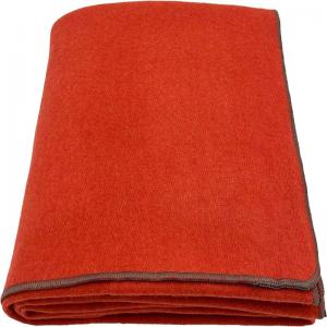 Softness Heavy Orange Wool Blanket