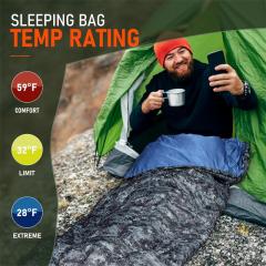 Military customizable logo camo sleeping bag equipment - YRF