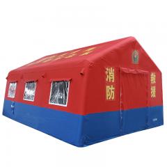 40 - square - meter medium - Red and Blue outdoor tent
