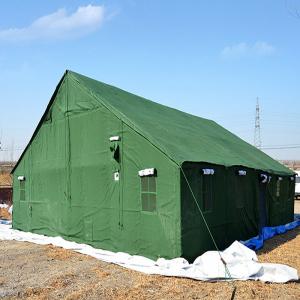 Green storm shelter tent equipment