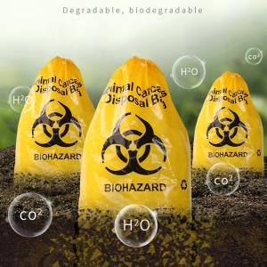 Infectious Waste Yellow Storage Bag