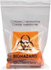 Laboratory Biohazard Bags Self-Sealing Zipper