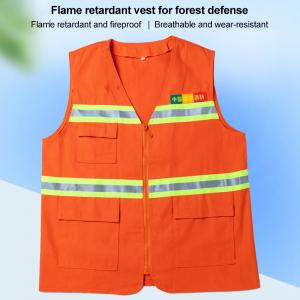 Disaster Relief Firefighting Vest and Hat