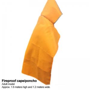 Fiberglass Fire-Resistant Cape for Factory Use