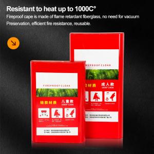 Emergency Rescue Lightweight Portable Fire Cloak