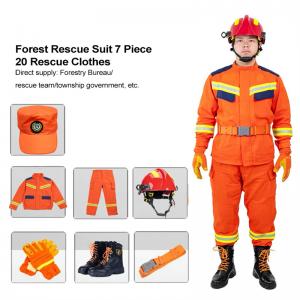 Professional Firefighting Rescue Suit Set of 7