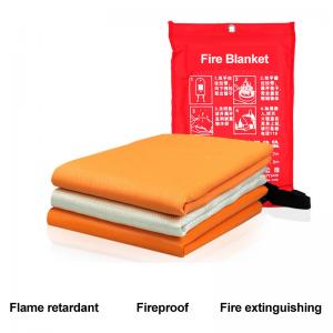 Double-Coated Fire Blanket Kitchen Oil Fires