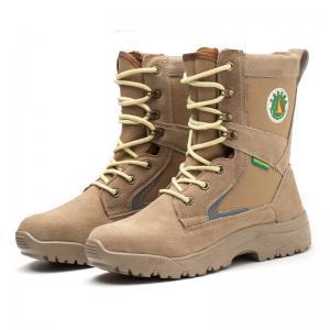 Anti-Slip Waterproof Firefighting Combat Boots