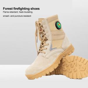 Flame-Retardant Military Tactical Firefighting Boots