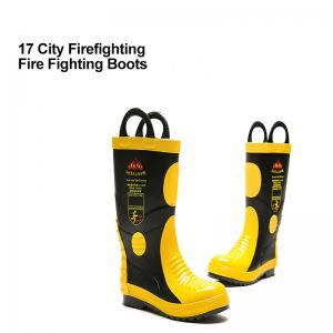 Steel Midsole Firefighter Safety Boots