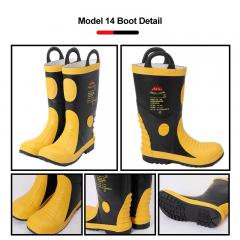 Flame-Resistant Boots with 150°C Heat Insulation