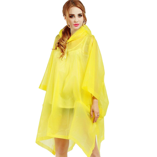 Yellow Waterproof Rescue Cape Side Pull