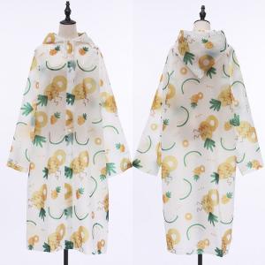 Emergency EVA Poncho Red Apple Print