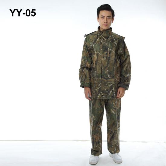 Military-Grade Camo Raincoat Waterproof Set